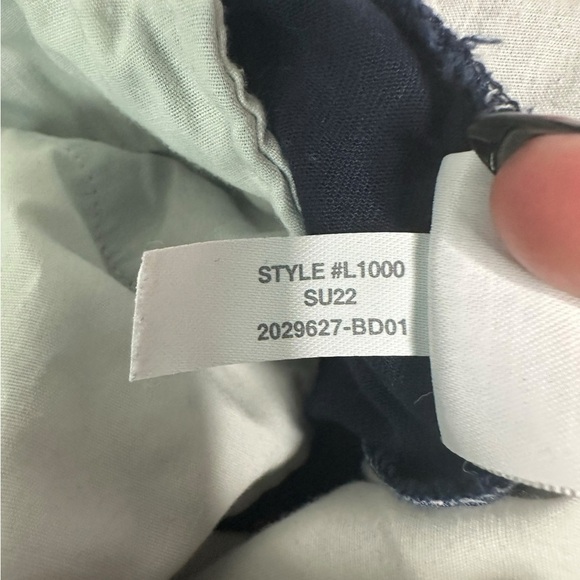 J. Crew Factory Boy's Navy Skinny Fit in Flex Chino Pants Size 10 - Picture 7 of 10